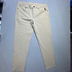 Fourlaps Radius Pant 1072 Mens 34x30 Khaki Tan Stretch Performance Tapered Pants